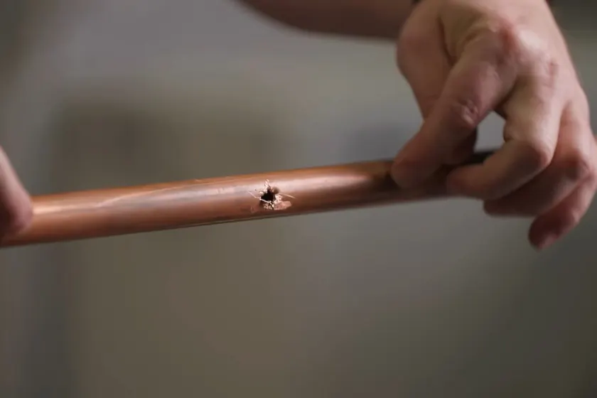 PEX and copper supply piping are fitted during repipe or line repair work near Don Knabe Park Area, Cerritos, CA on Plumber near Don Knabe Park, Cerritos, CA