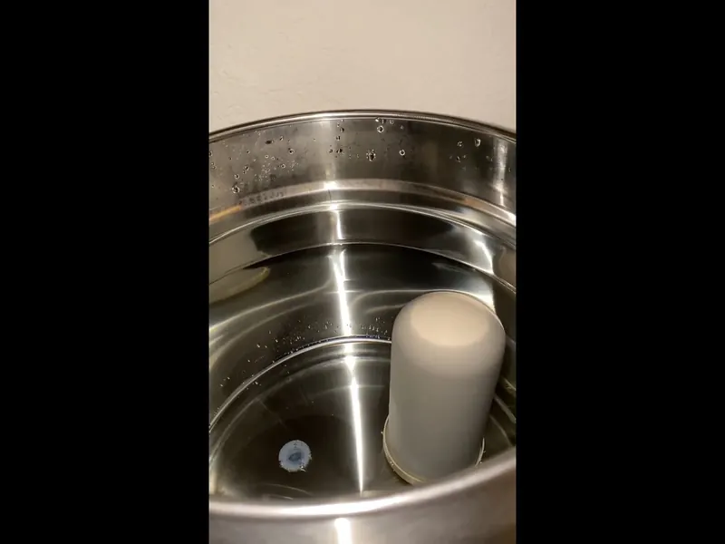 A water softener system is inspected with its brine tank, valve head, or inlet piping visible near Cerritos, CA on Water Filtration Installation in Cerritos, CA body wfi 002